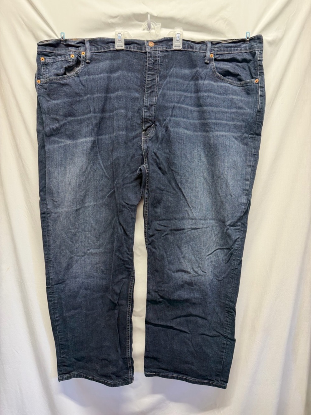 Levi's Men's 559 Indigo Relaxed Jeans 52/29